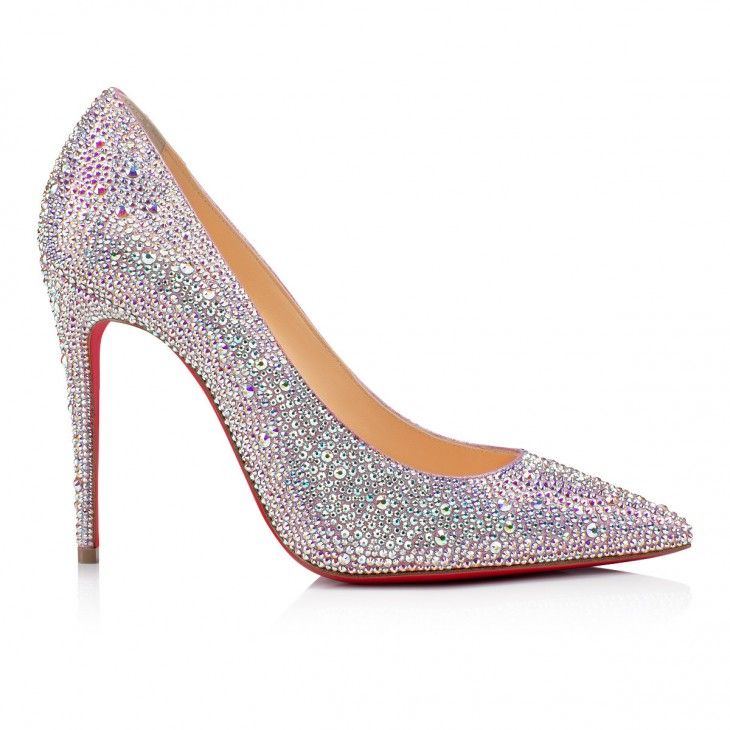 Christian Louboutin Pumps Kate Strass 100mm Aurora Borealis Strass - Image 2