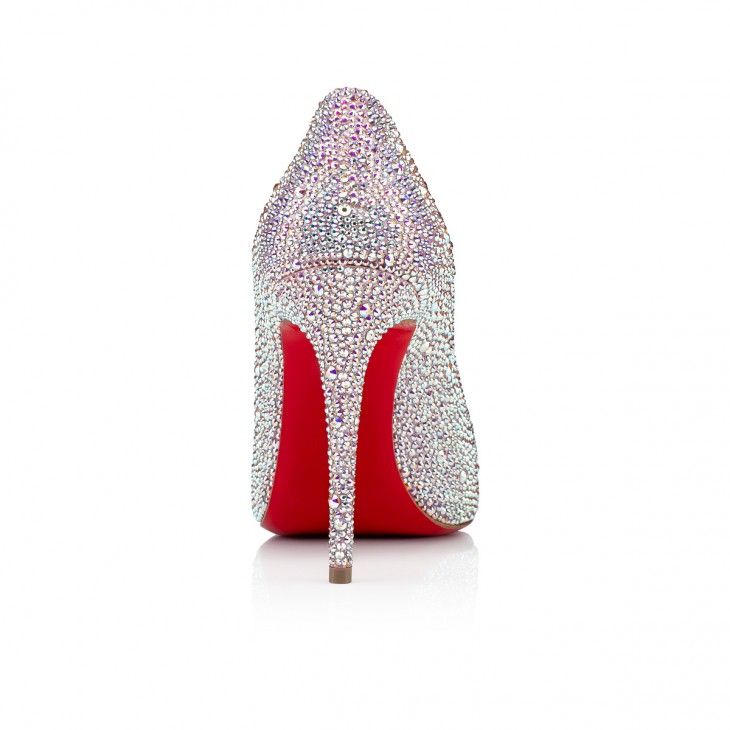 Christian Louboutin Pumps Kate Strass 100mm Aurora Borealis Strass - Image 3