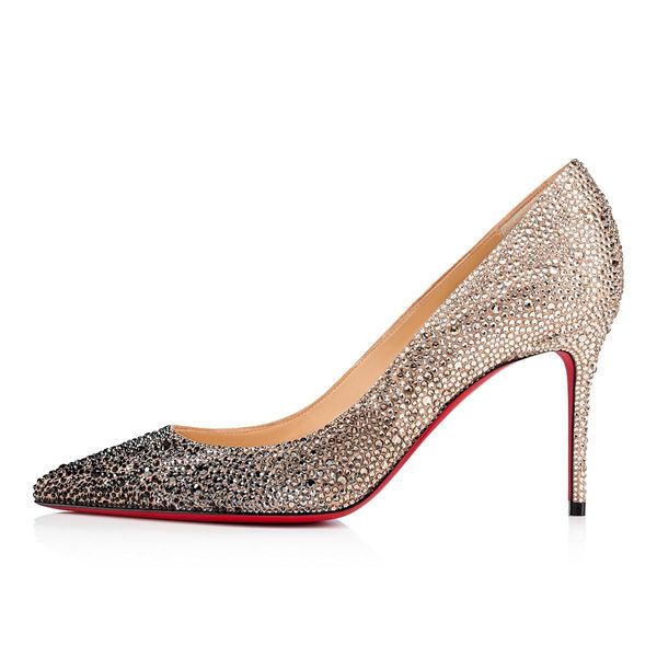 Christian Louboutin Pumps Kate Strass 85mm Black/nude Strass - Image 2