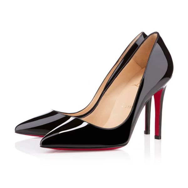 Christian Louboutin Pumps Pigalle 100mm Patent Leather Black - Image 2