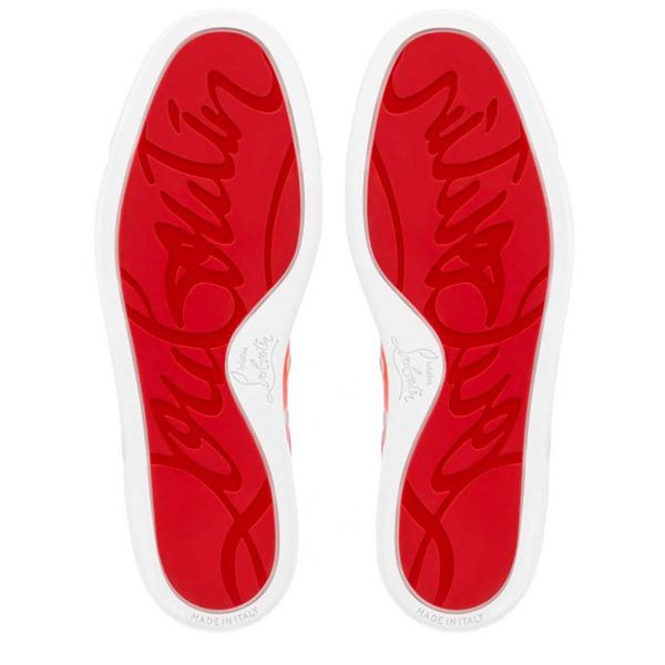 Christian Louboutin Sneaker Fun Vieira Orlato Drag/bianco Patent - Image 6
