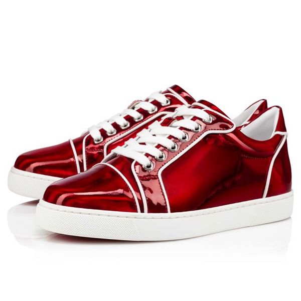 Christian Louboutin Sneaker Vieira Orlato Flat Loubi/bianco Patent